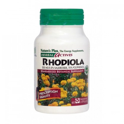 Nature's Plus Rhodiola 250mg 60 Veget. Caps